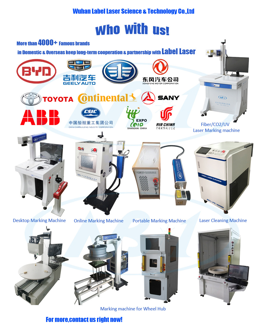 Flying Fiber/CO2 Laser Marking Machine for Fabric/Cloth/Jeans Marking