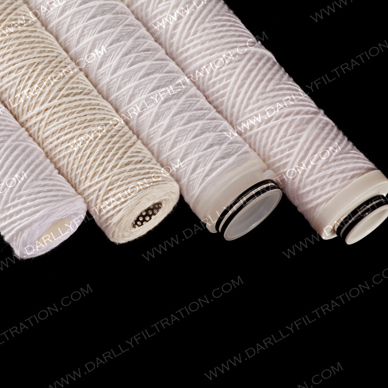 Replacement Filter Cartridge Filber Glass String Wound Water Filter