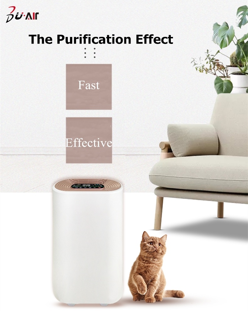 Air Purifier Filter Cleaner Home Generator Negative Ion Dust Air Purifier