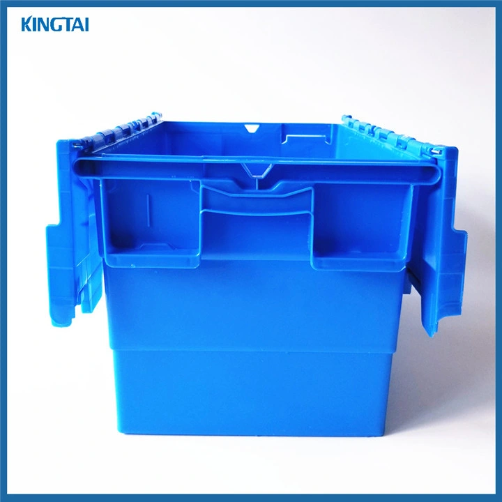 Heavy Duty Plastic Container Stacking Crate Turnover Box for Storage