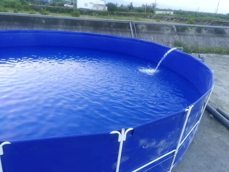 PVC Canvas Fish Tank Farming Round Fish Pond Tank Price