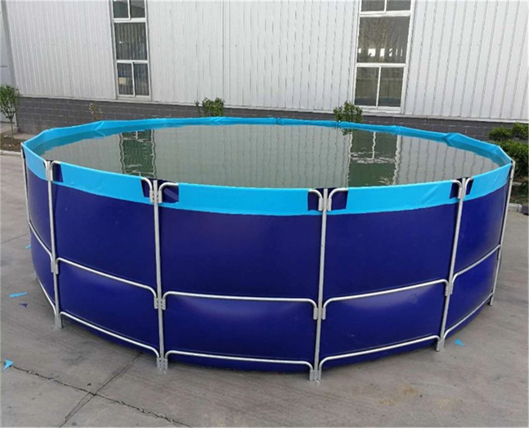 PVC Canvas Fish Tank Farming Round Fish Pond Tank Price