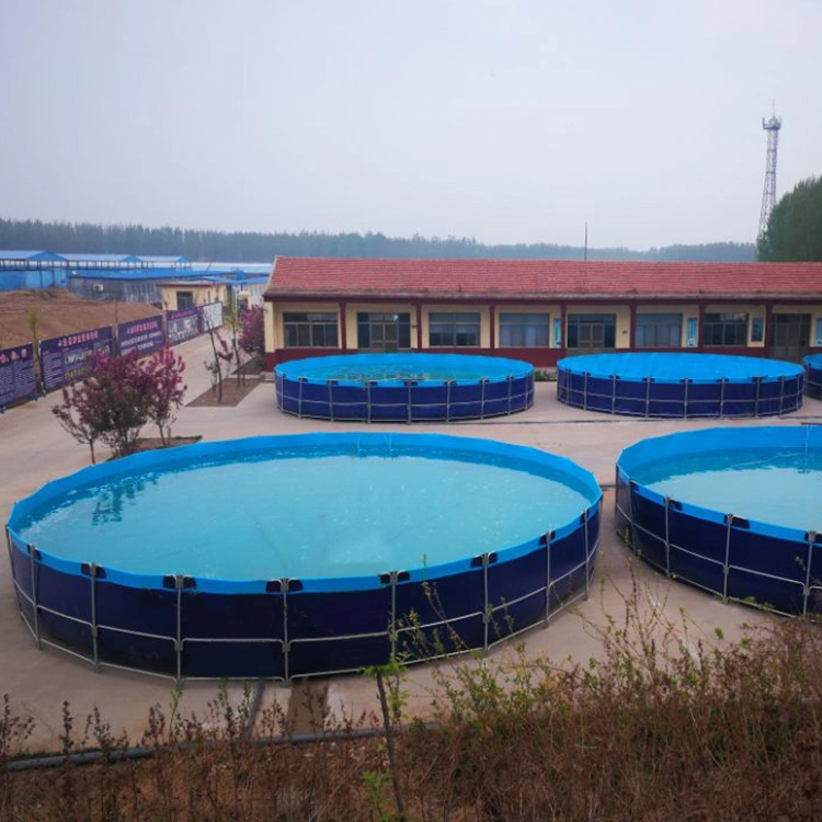 PVC Canvas Fish Tank Farming Round Fish Pond Tank Price