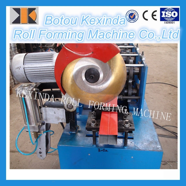 High Quality Galvanized Steel Downspout Roll Forming Machine, Round Downpipe Making Machine