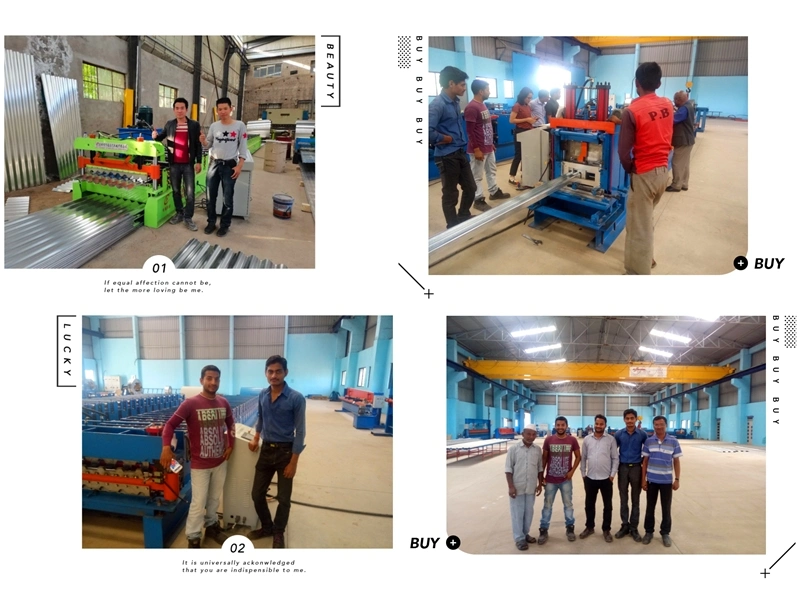 China Manufacturer Full Automatic Corrugated Roof Tile Making Machine