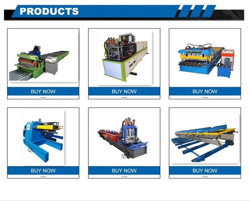 China Manufacturer Full Automatic Corrugated Roof Tile Making Machine