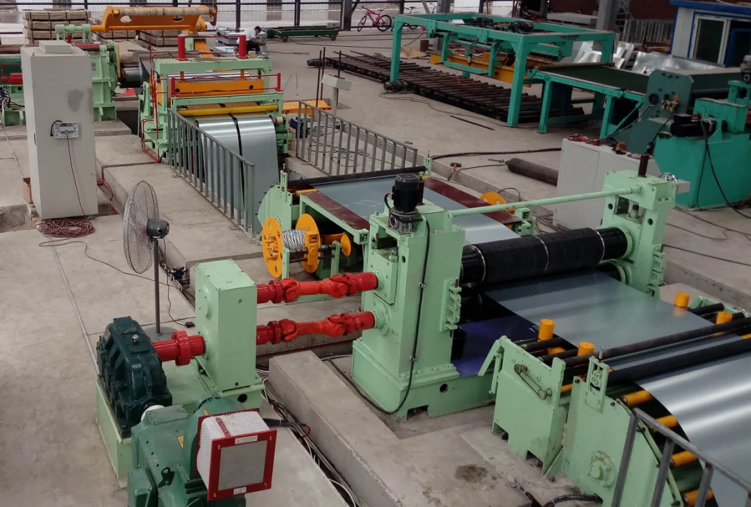 Steel Sheet Coil Slitting Machine/ Metal Sheet Cutting Production Line