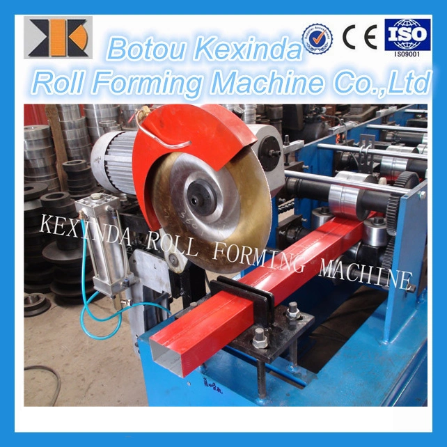 High Quality Galvanized Steel Downspout Roll Forming Machine, Round Downpipe Making Machine