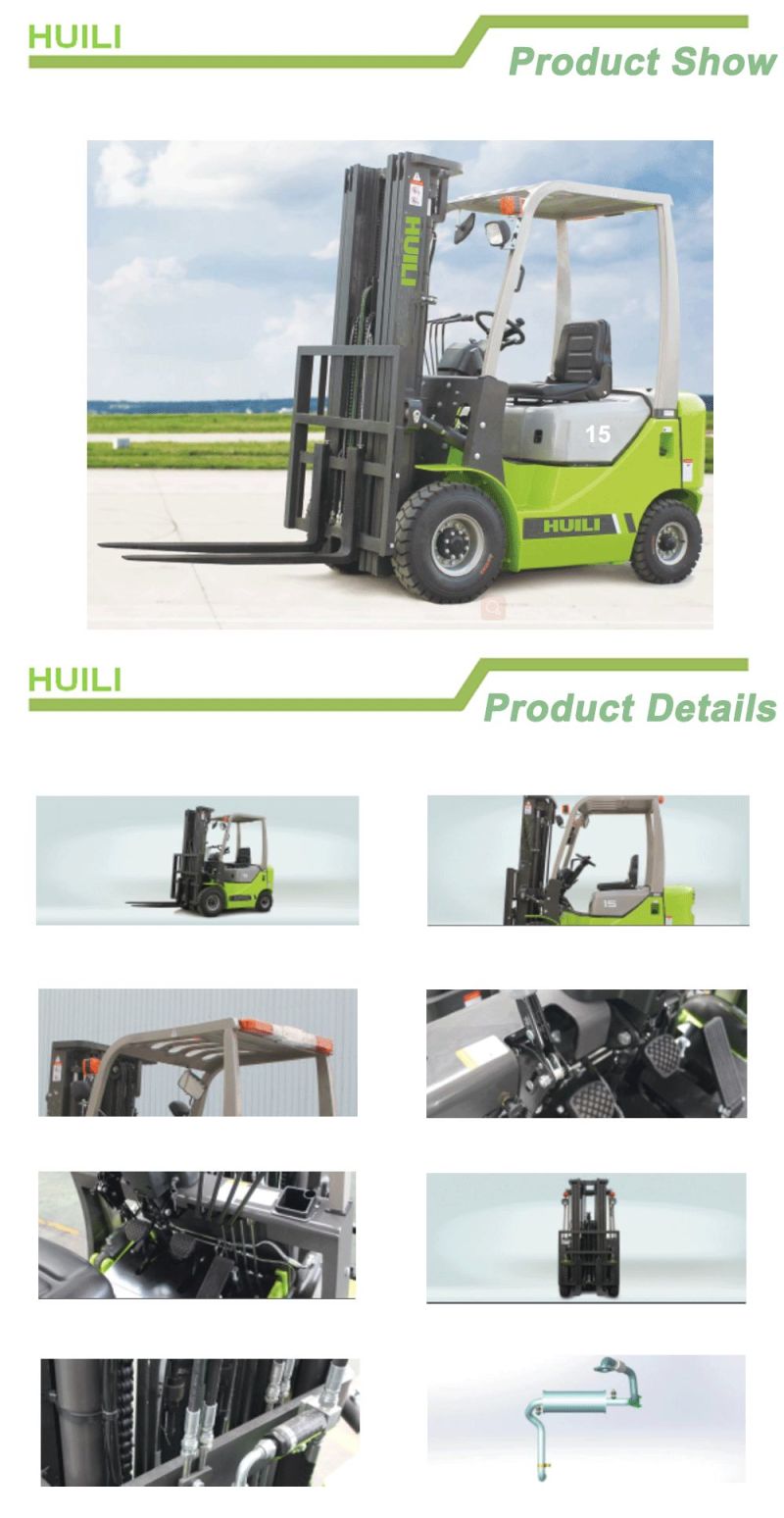 Small Tonnage Forklift 1500 Kg Diesel Forklift