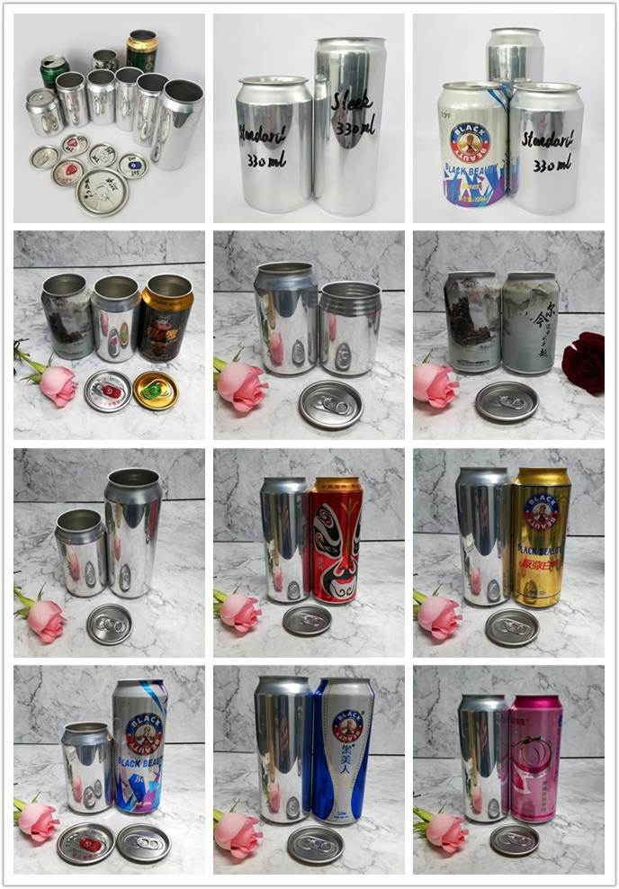 All Kinds of Cans of Alcohol Cans and Aluminium Beer Cans