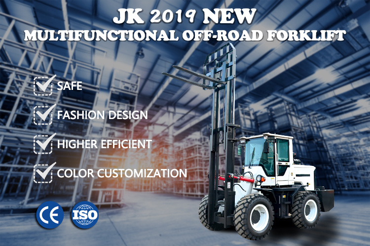 3 T Rough Terrain Forklift New All Terrain Forklift off Road Telescopic Forklift for Sale