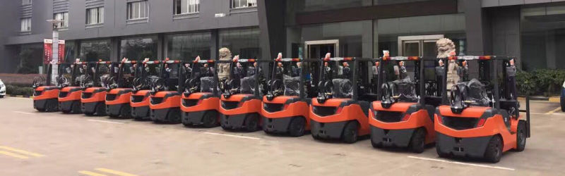 Good Condition Forklift Tcm 3ton LPG Gasoline Durable Power Forklift for Hot Sale