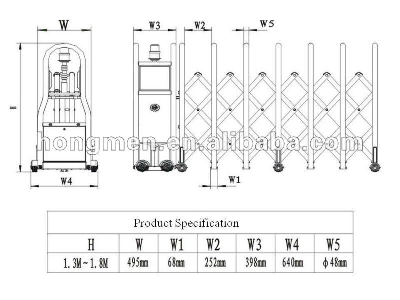 Russia Retractable Safety Gate @ Russia Timor Security Gate