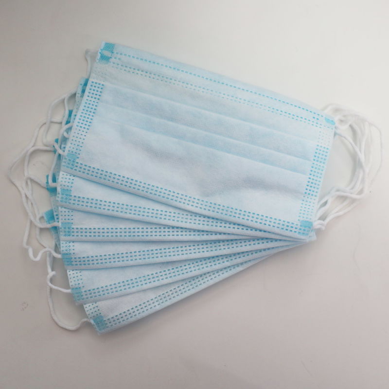 Quality Disposable Face Mask/Blue Disposable Face Mask