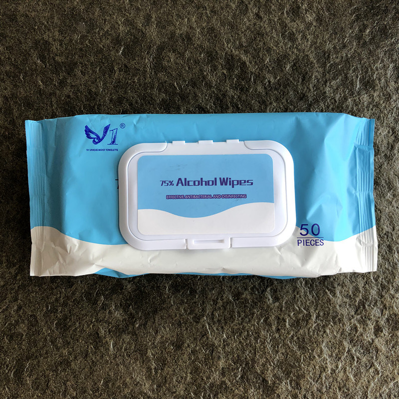 80PCS Disinfectant Wipes Alcohol Wipes Wet Wipes Medical Alcohol Wipes