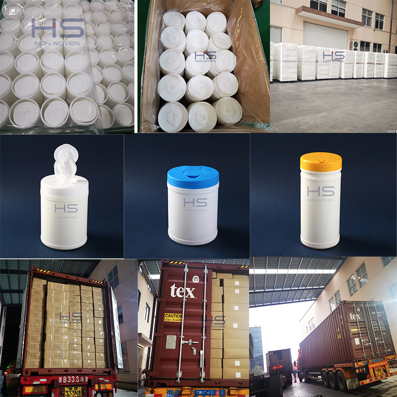 Viscose Dry Wipes for Canister Dry Wipes Wet Wipes