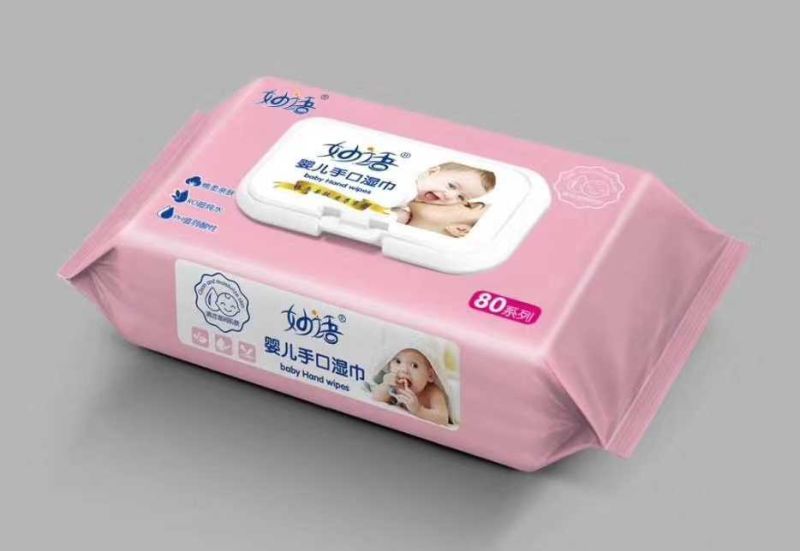 Women Makeup Personal Care Soft Wet Towel 80PCS Pet Cleansing Wipes