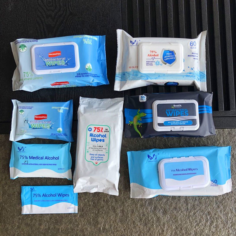 FDA/Ce Alcohol Wipes Cleaning Wipes Disinfecting Wipes Wet Wipes