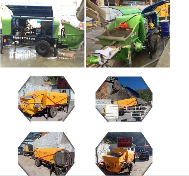 Mine Regreening Wet Concrete Sprayer Machine