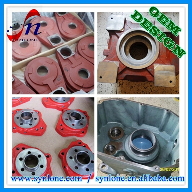 Resin Sand Casting Ductile Iron/Aluminum Gearbox/Housing