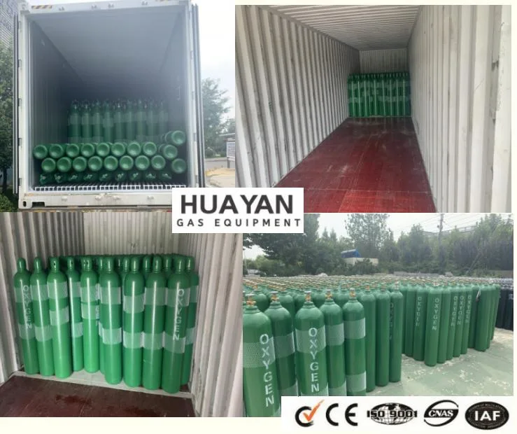 150bar Steel Cylinder Oxygen Cylinder Medical Oxygen Cylinder Gas Cylinder