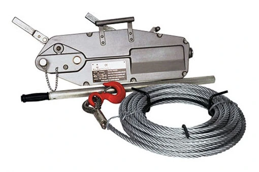 Aluminum Housing Steel Wire Rope Hoist Puller