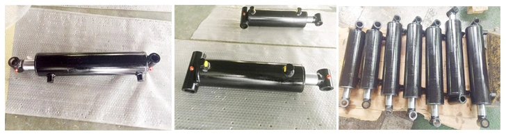 Custom Small Bore Hydraulic Cylinder Double Acting Portable Welded