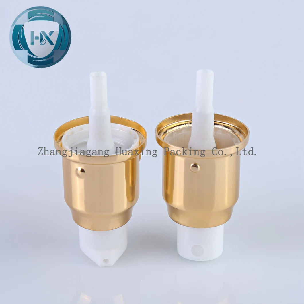 Aluminum Lotion Pump, Cream Pump, Perfume Pump, Screw Pump, Essential Oil Pump, Dispenser Pump for Glass Bottles