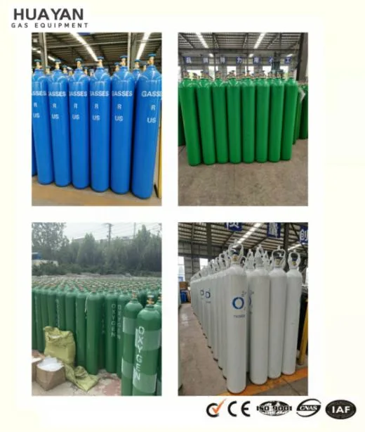 150bar Steel Cylinder Oxygen Cylinder Medical Oxygen Cylinder Gas Cylinder