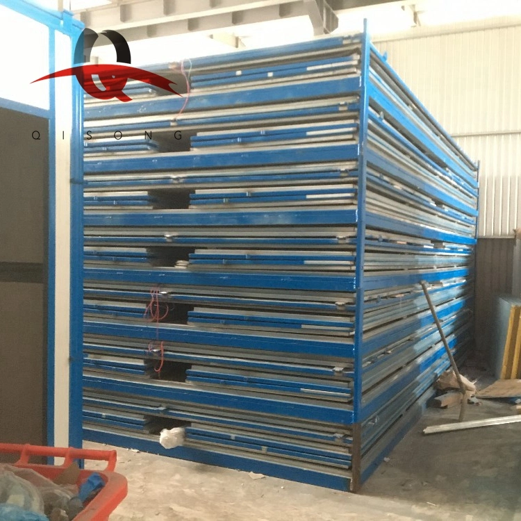 Qisong Low Cost Modular Prefab Portable Foldable Homes 20FT Office Folding Container House