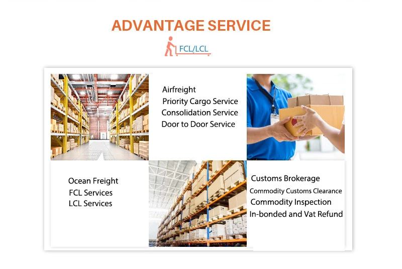 Ocan Fly Logistics Shipping Container Special Custom FCL/20gp/40gp/40hq Shipping Container Railway Logistic