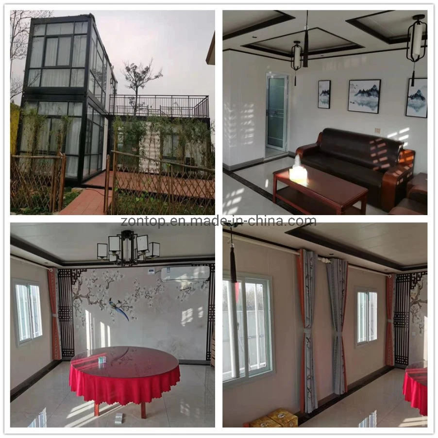 Eco Friendly Prefab House Building 40 FT Container House Prefabricated Bungalow Price