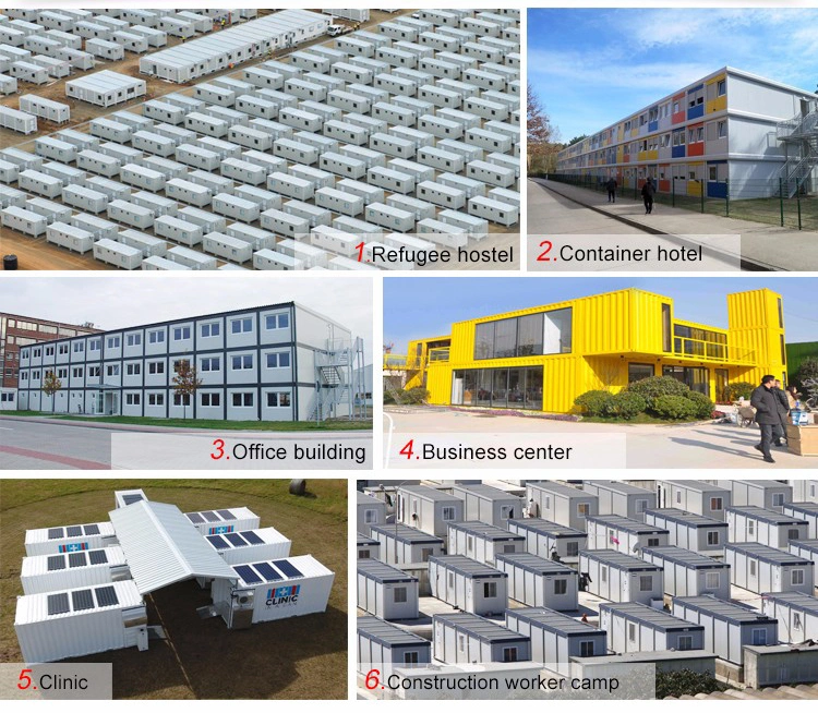 Prefabricated Container Cabin Container House for Dormitory