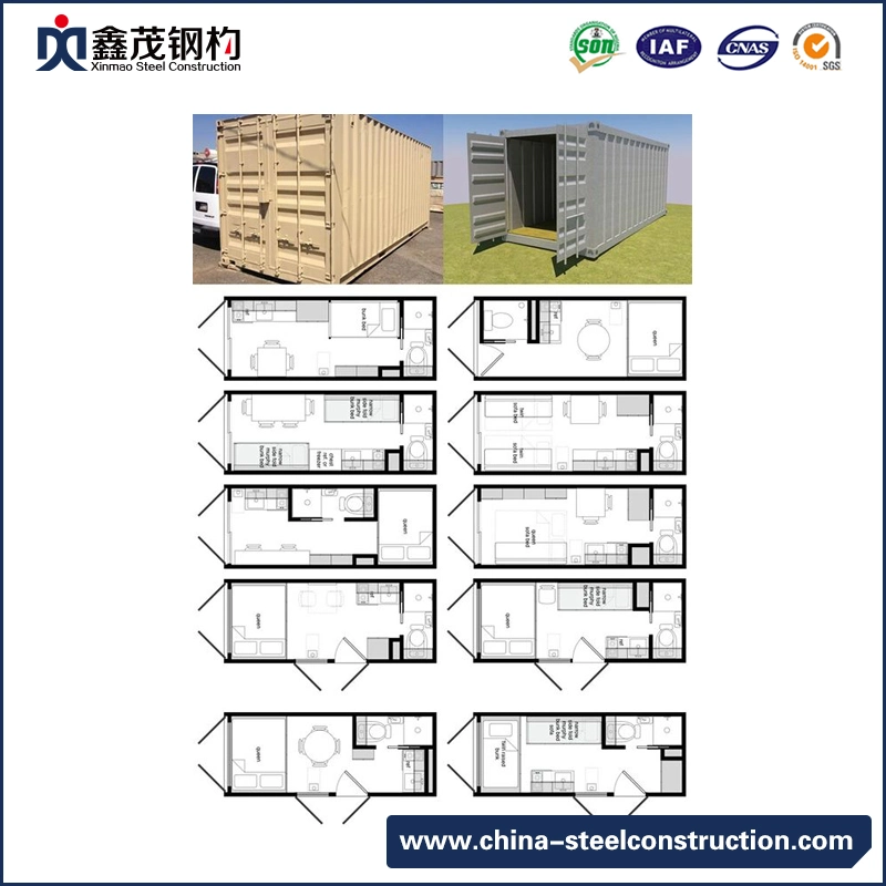 Prefabricated Container Cabin Container House for Dormitory