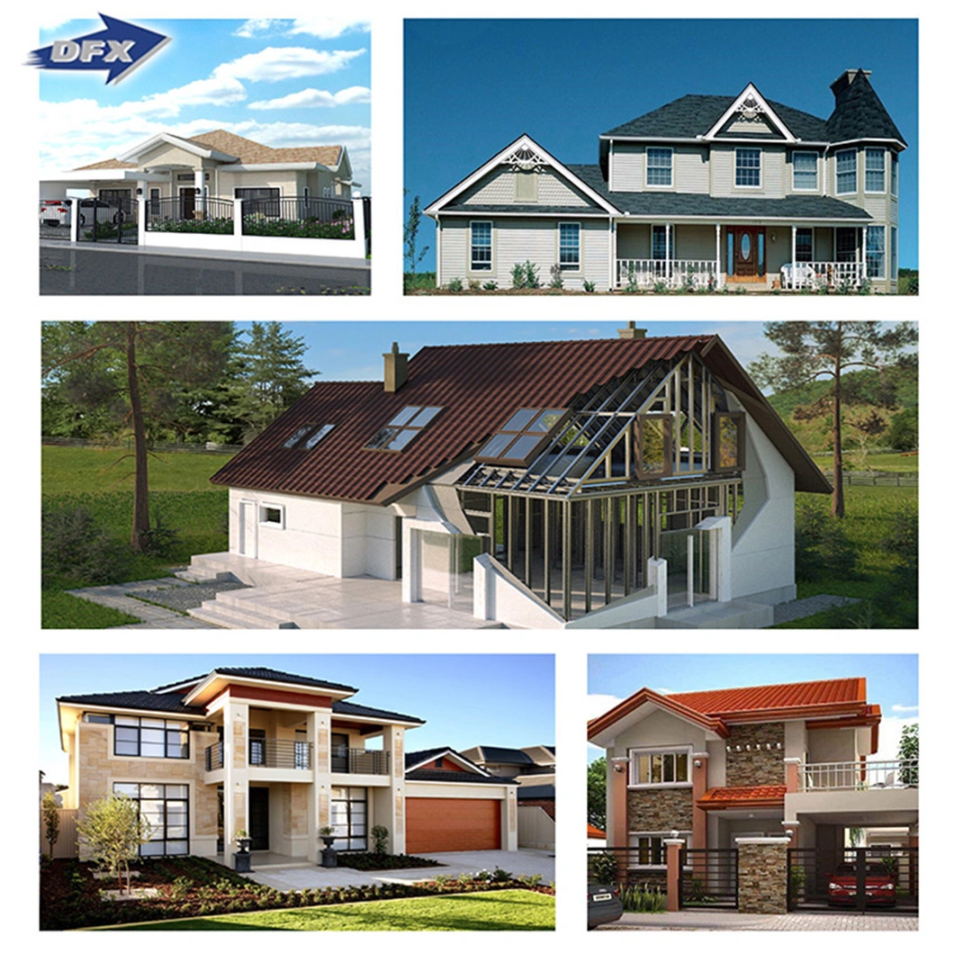 2 Bed Room Modern Design Mobile Modular Prefabricated Prefab Light Steel Gauge Villa