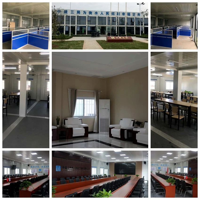 Modular Container Dormitory Buildings for 4 Rooms House