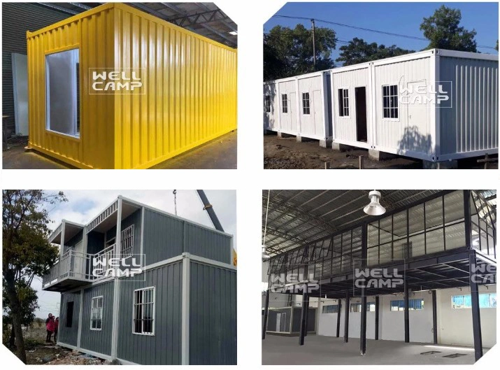 Economic Prefab Flat Pack Container House Container Villa