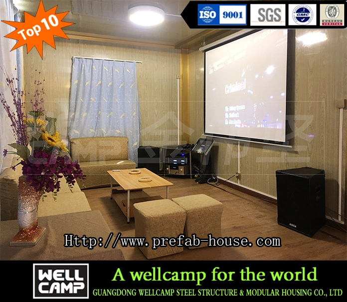 Economic Prefab Flat Pack Container House Container Villa