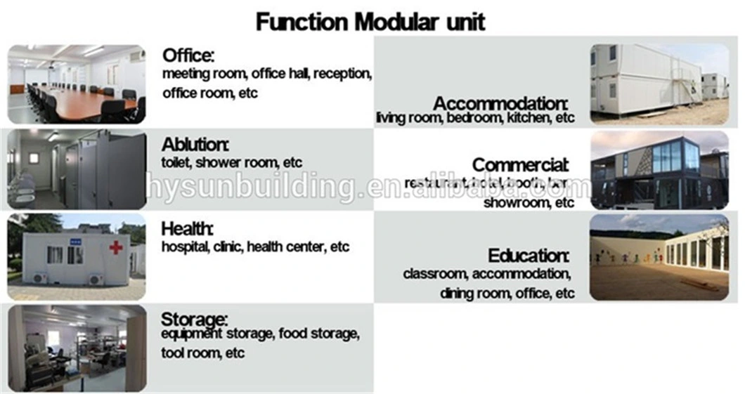 Shipping Office Container House Price Shipping Pre-Made Container House in China