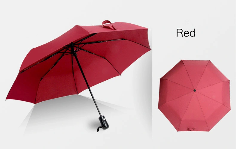 BSCI Factory Gift Usage Umbrella Folding Umbrella Large and Lengthen Umbrella with Custom Logo and Pattern