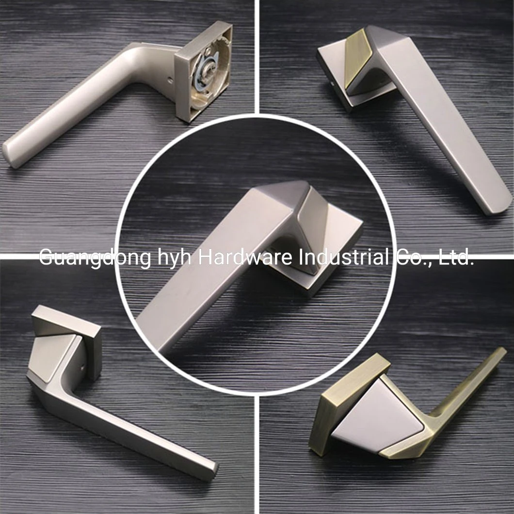 Modern Classic Handle Spain Door Lock, Door Handle to Metal Door