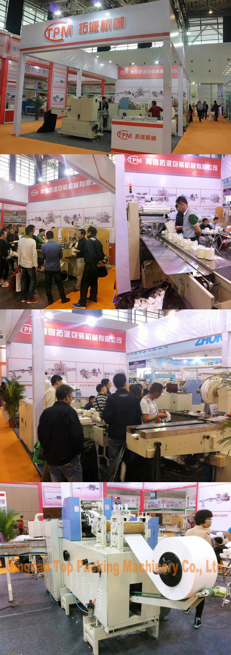 Servilletas Tissue Paper Packaging Bundling Machine
