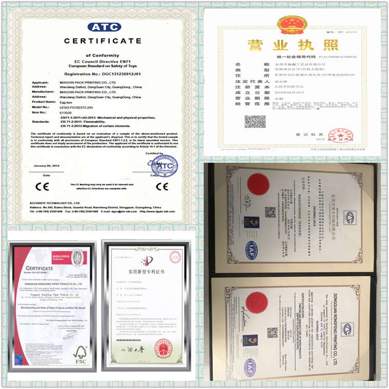 Custom Take Away Paper Boxes Cake Boxes for Cupcake and Bakery Packing