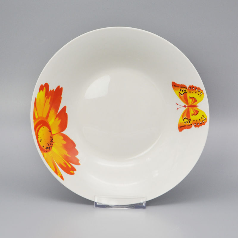 Commercial China Ceramic 7" Dishes Soup Plates