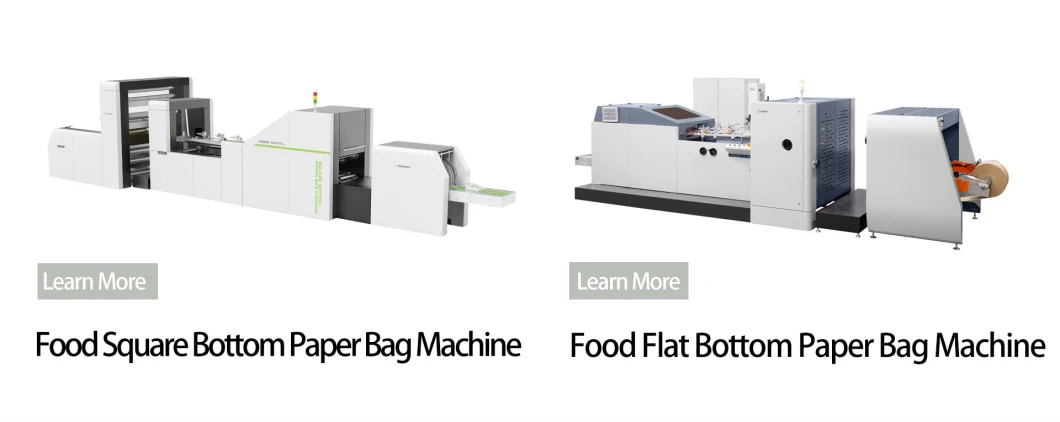 Craft Paper Bags with Paper Handle Kraft Baking Toast Bread Paper Bags Making Machine