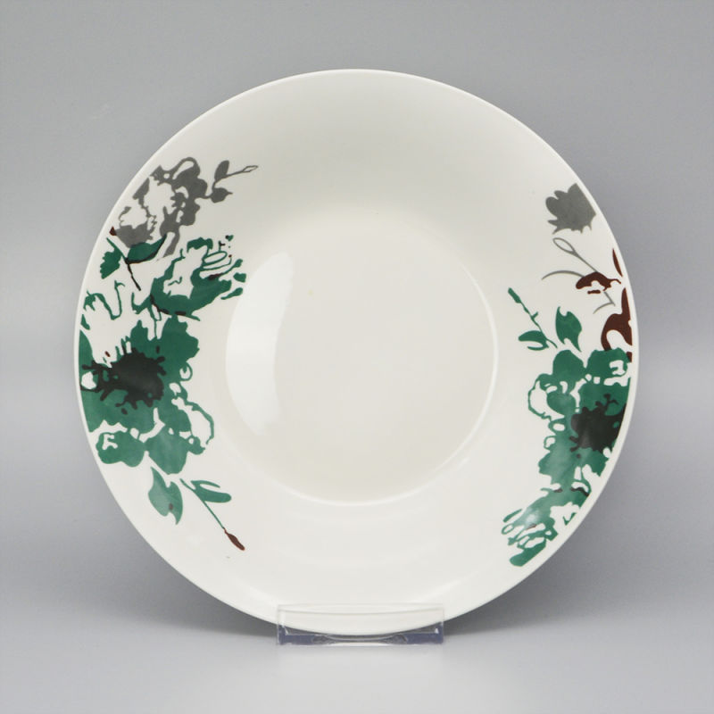 Commercial China Ceramic 7" Dishes Soup Plates
