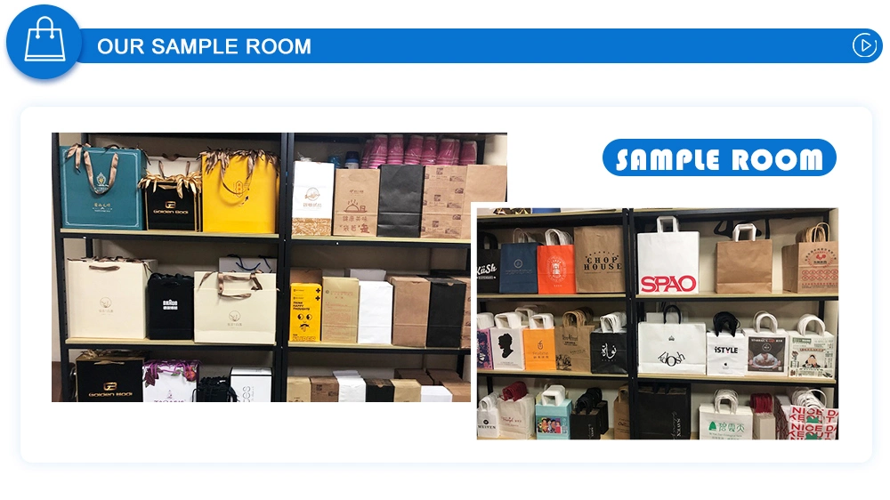 Custom Small Paper Emballage Shopping Bags Boutique Logo Paper Gift Carry Bags Bulk Kraft Custom Logo