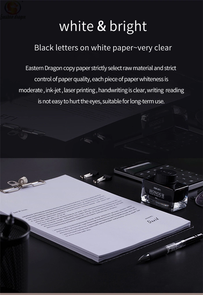 Paper A4 Office China Manufacturer Copy Paper 80GSM A4 Paper Cheaper Price 70GSM Printing A4