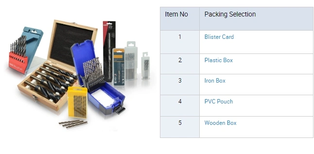 2021 Clearance Sale HSS Drill Bits Customized Factory Solid Carbide Stone Tools Twist Drill Bit