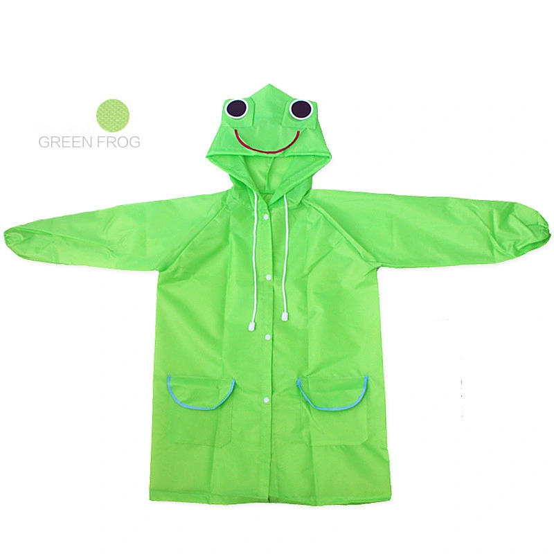 Wholesale Childrens/Boys/Girls Rain Jacket Cartoon Rain Suit Colorful Raincoat for Kids